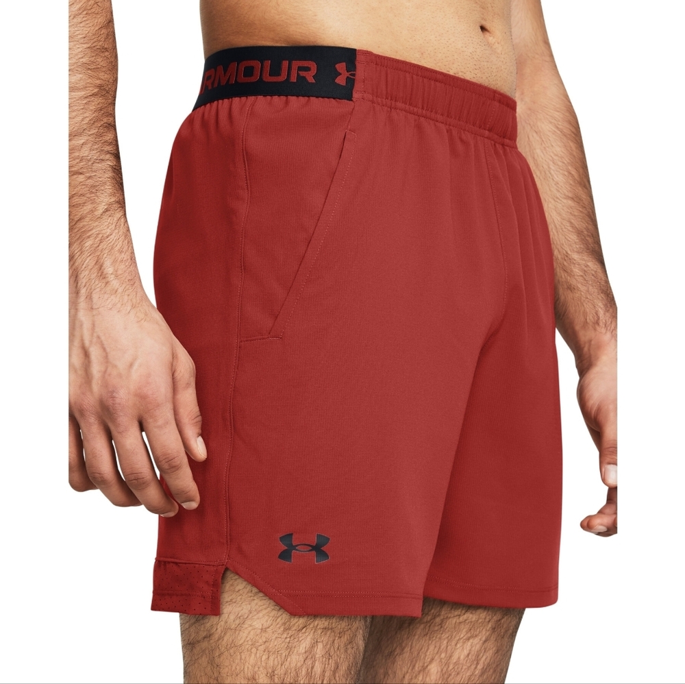 Under Armour Men's Size Large Earthen Orange UA Vanish Woven 6" Shorts NWT